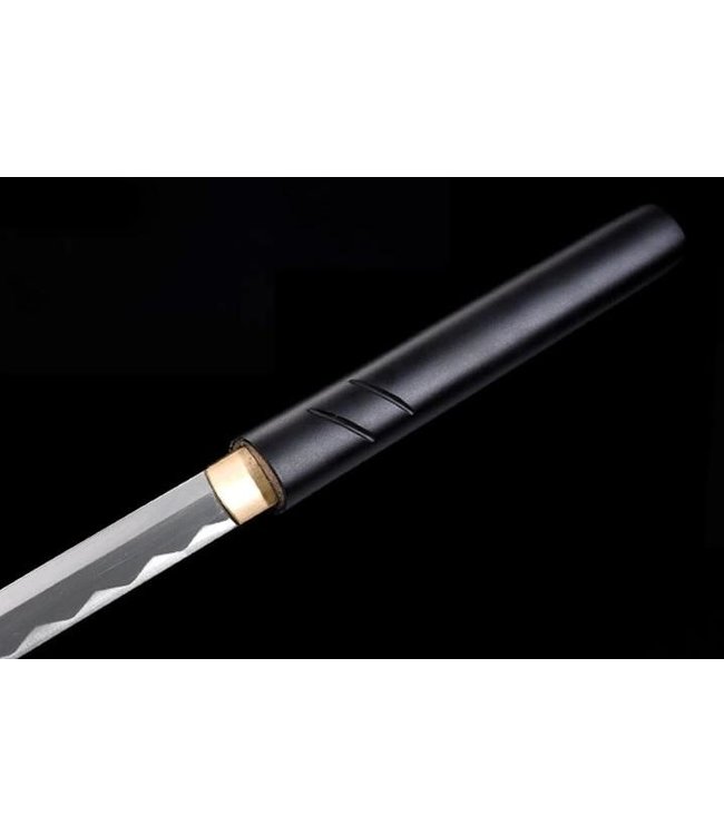 Sharp samurai sword black