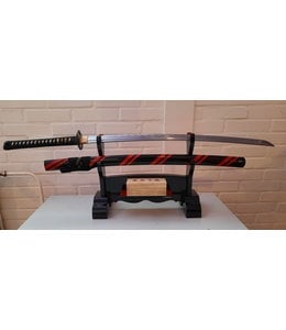 Musashi Red Black Samurai Zwaard