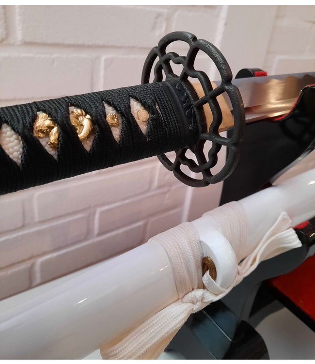L1065 Samurai zwaard met witte saya