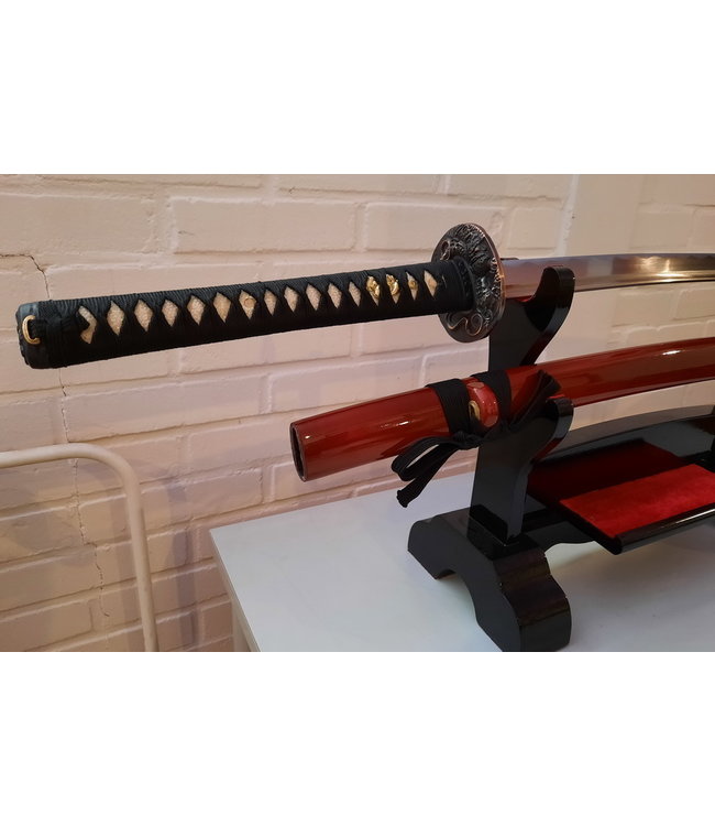 War Men Samurai zwaard met rode saya