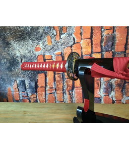 Musashi katana sword  red - Copy