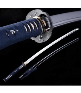 Silver Blue Katana Samurai Zwaard