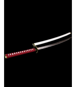 Red white rvs samurai sword