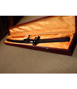 Battle ready Bleach samurai zwaard in giftbox + houten standaard