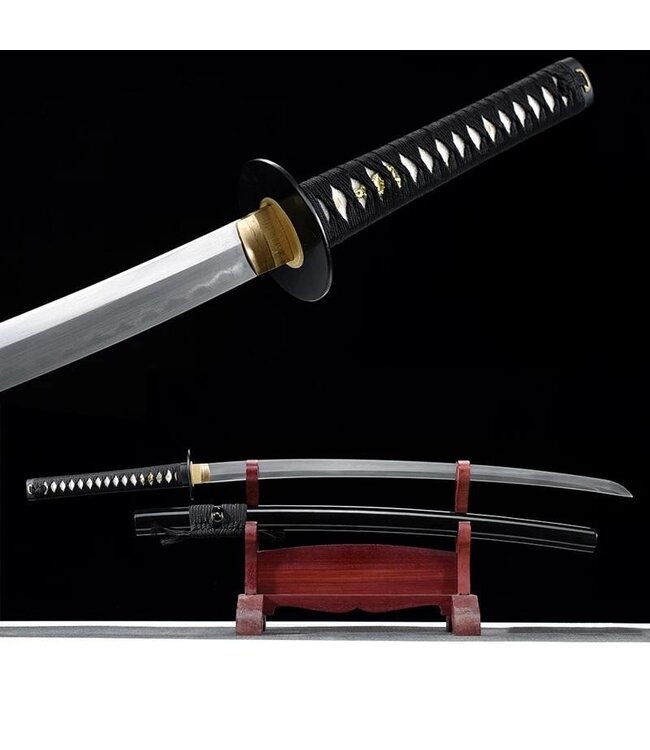 T10 steel sword clay tempered temple red - Copy - Copy - Copy - Copy - Copy