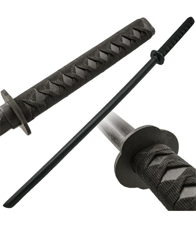 Bokken training sword black wood katana