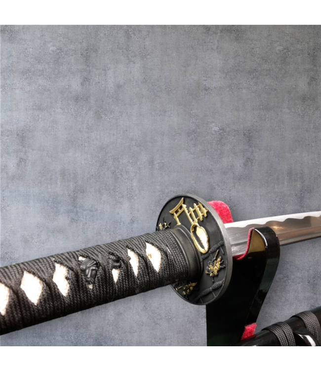 Samurai tempel katana en tanto zwaarden set