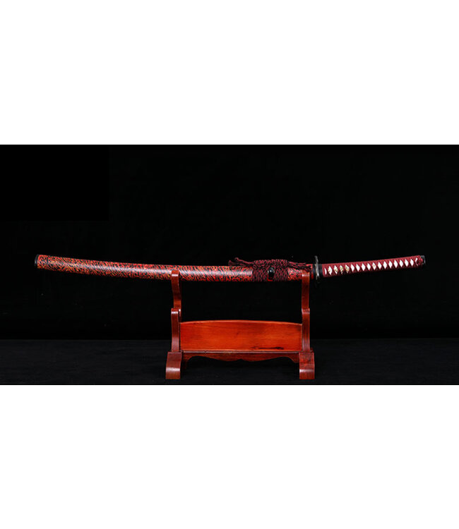 T10 steel sword clay tempered temple red - Copy - Copy - Copy - Copy - Copy - Copy - Copy