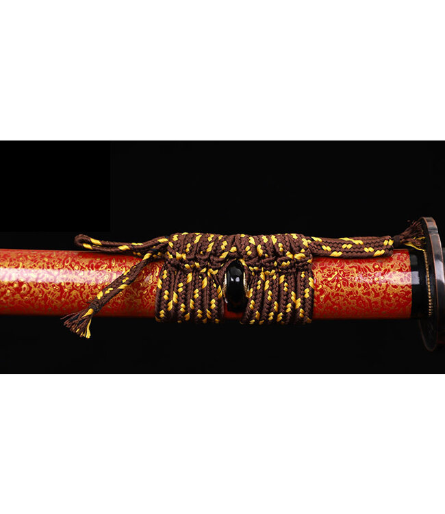 T10 steel sword clay tempered temple red - Copy - Copy - Copy - Copy - Copy - Copy