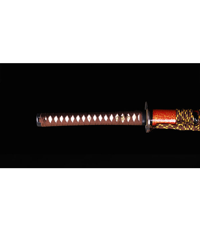 T10 steel sword clay tempered temple red - Copy - Copy - Copy - Copy - Copy - Copy