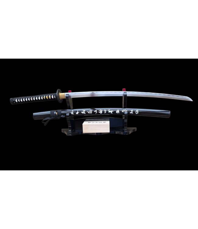 Zwart Katana zwaard