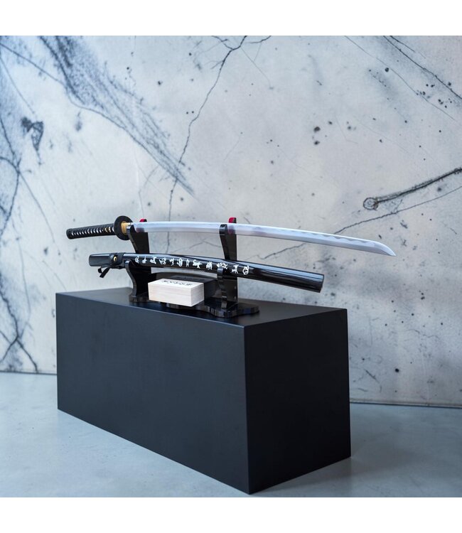 Zwart Katana zwaard