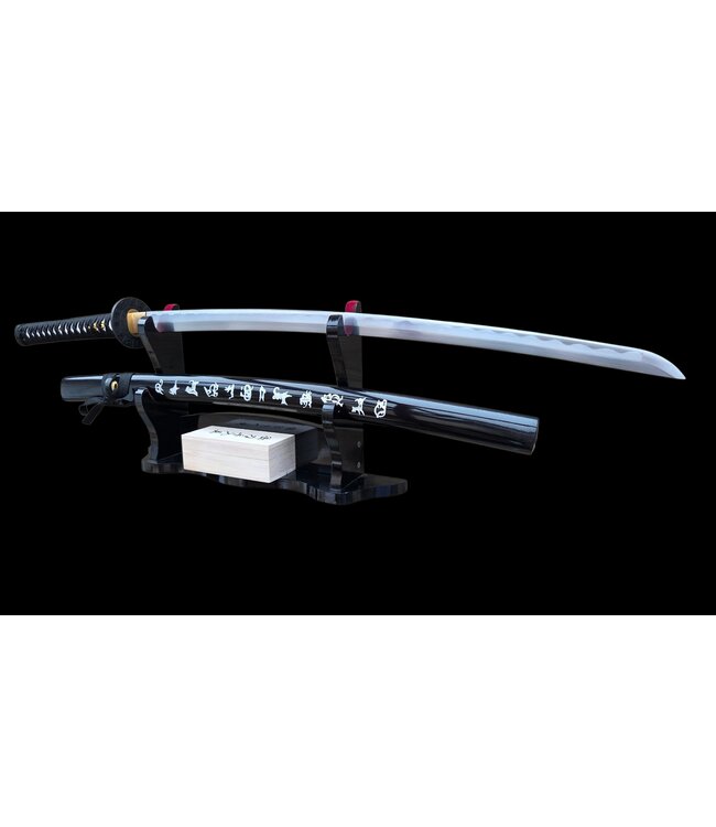 Zwart Katana zwaard