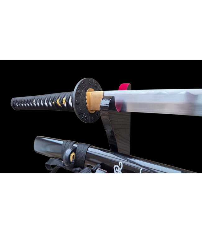 Zwart Katana zwaard