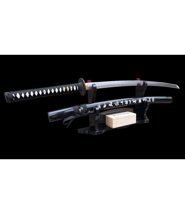 Zwart Katana zwaard