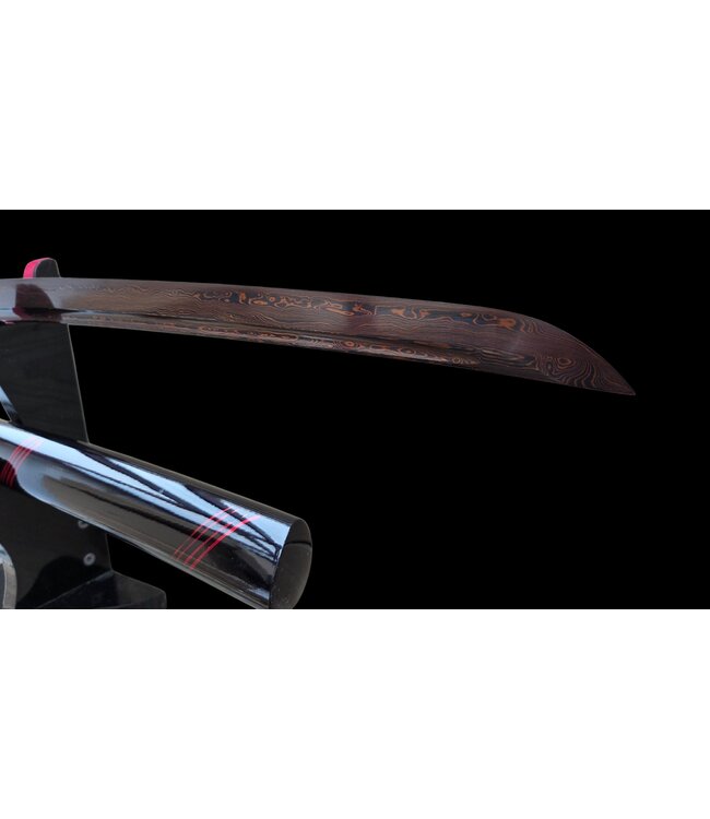 Naginata damascus samurai sword - Copy - Copy - Copy - Copy