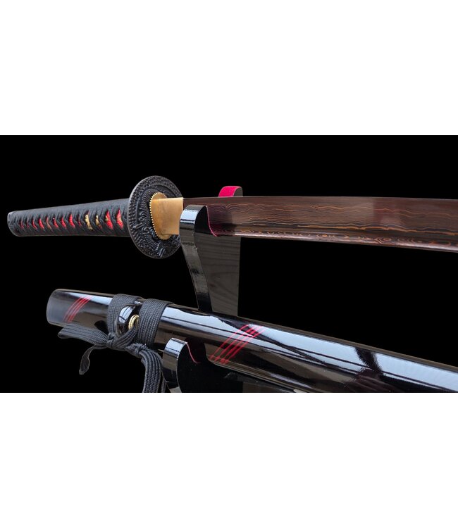 Naginata damascus samurai sword - Copy - Copy - Copy - Copy
