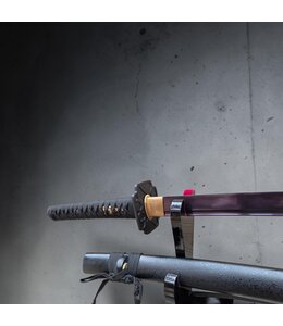 Katana met paars lemmet