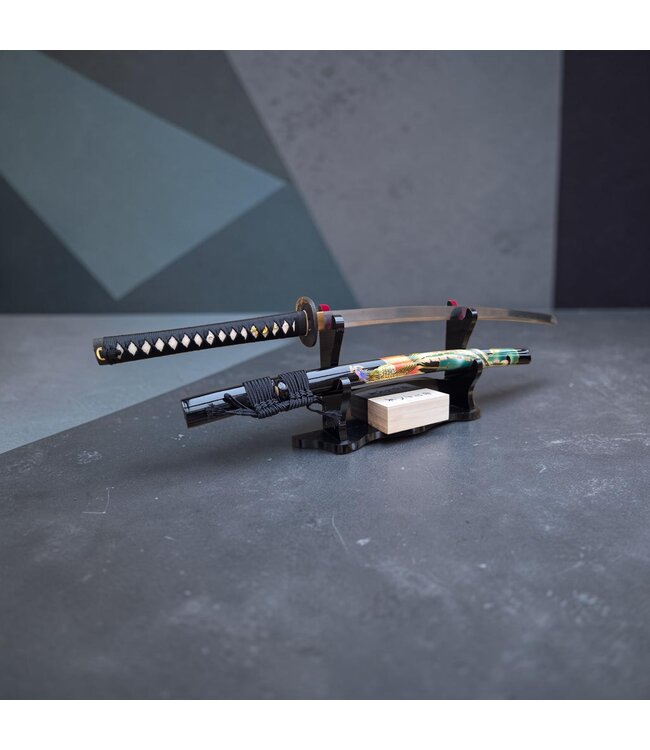 Damast staal Feniks katana zwaard