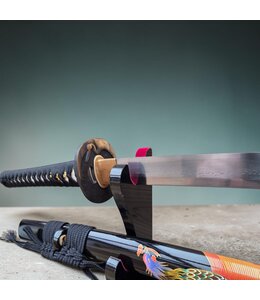 Damast staal Feniks katana zwaard