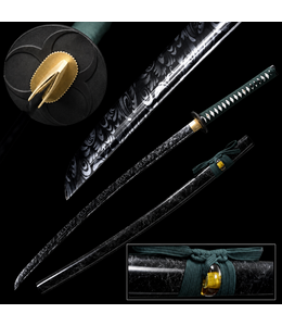 Katana groen Zombie