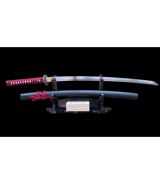 Red silver katana zwaard