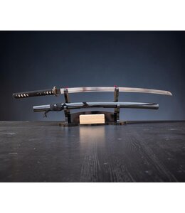 Zwart shirasaya katana zwaard