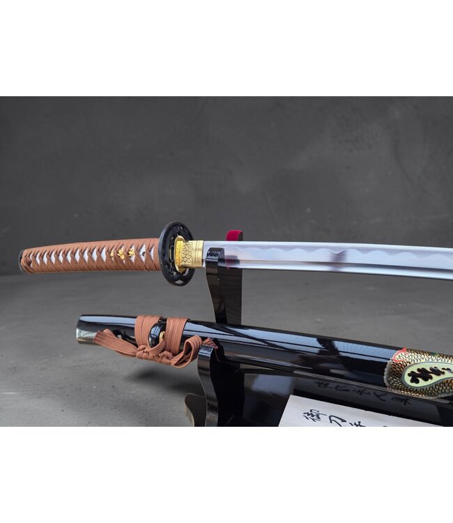 Scherp katana zwaard Dragon