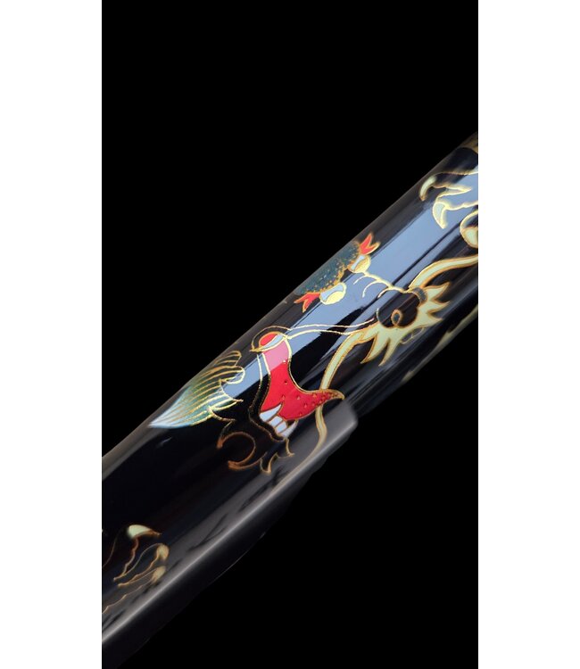 Scherp katana zwaard Dragon