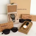 اجعلوا الوقت أكثر معنى معًا مع مجموعة WoodWatch للأزواج. مجموعة مختارة بعناية لشخصين، تضم ساعات ونظارات شمسية متطابقة له ولها، مصنوعة من مواد طبيعية ومُنهية بتفاصيل خالدة.