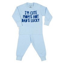 I'm Cute pyjama blauw