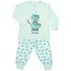 Fun2Wear Fun2Wear Robot Go To Sleep Pyjama Green