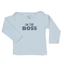 t'shirt Boss licht blauw