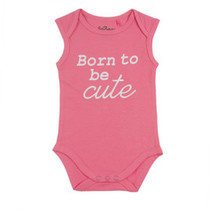 Romper Born To Be Cute Roze