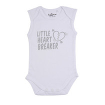 Romper Little Heart Breaker White