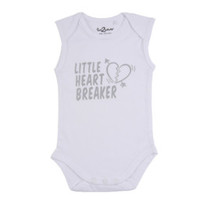 Romper Little Heart Breaker White