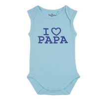 Romper Love Papa Blue