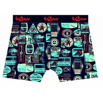 Suitcase  Boxershort Navy