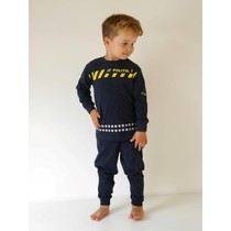 Politie Pyjama uniform schuine streep