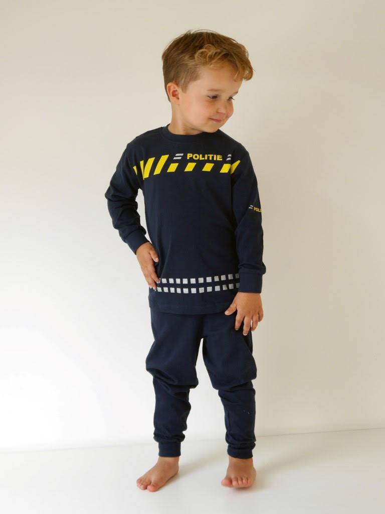 familie Toevallig visie Fun2Wear uniform Pyjama politie | voor jongens en meiden | hetshopje.nl