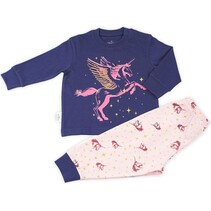 Frogs and Dogs - Pyjama Unicorn - Navy Blauw