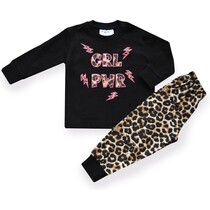 Fun2Wear - Pyjama Girl Power - Zwart