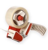 verpakkingstaperoller met 2 rollen tape - Klusmateriaal - Verpakkingsmateriaal - Inpakmateriaal - Verpakkingsbenodigdheden - Verpakkingstape rollers/dispensers - Handrollers/handdispensers