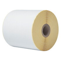 doorlopende labelrol: 102 mm – direct thermisch - wit (56,4m)