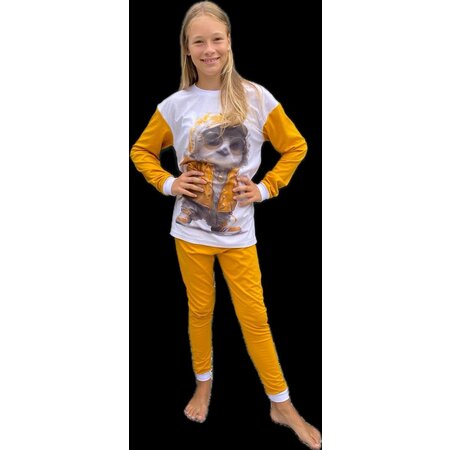 Tukk Tukk jammies rappende pinquin kinderpyjama - pinquin pyjama