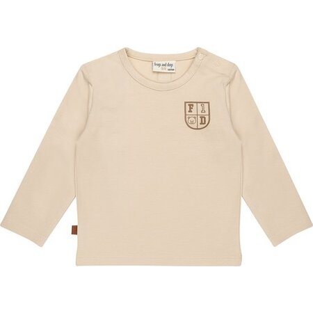 Frogs and Dogs Frogs and Dogs - Play All Day Kids Shirt F&D | Smoke Gray - Katoen