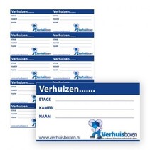 60 verhuislabels verhuisboxen bedrukt
