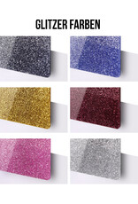 KS Laserdesign Unser Hufeisen - Das Original-  in der Special Edition Glitter in verschiedenen Farben erhätlich mit Gravur