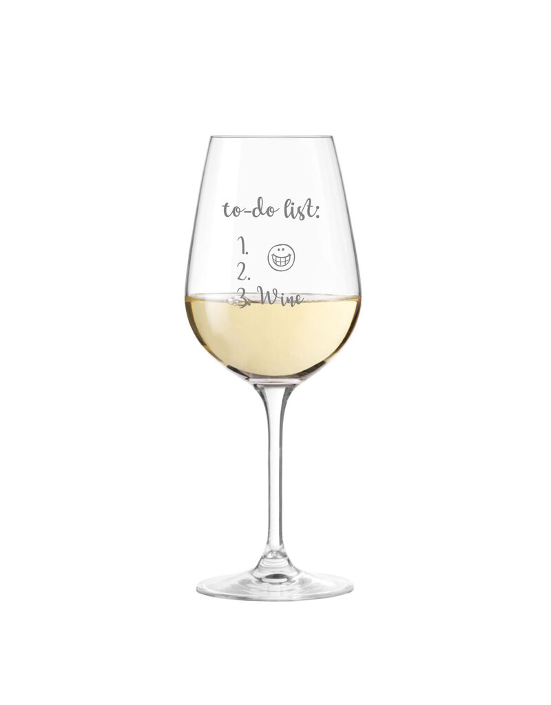 Leonardo Das Weinglas mit lustigem Motiv eignet sich als witziges Geschenk zu vielen Anlässen!
