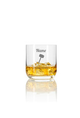 Leonardo Personalisiere das Whiskeylgas mit Thor´s Hammer mit deinem Wunschnamen und genieße dein Getränk!